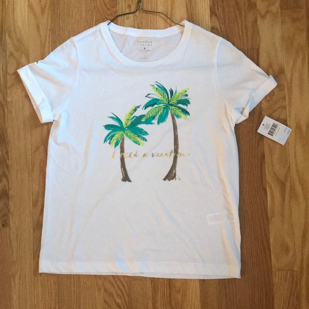 Kate Spade I Need a Vacation Tee
